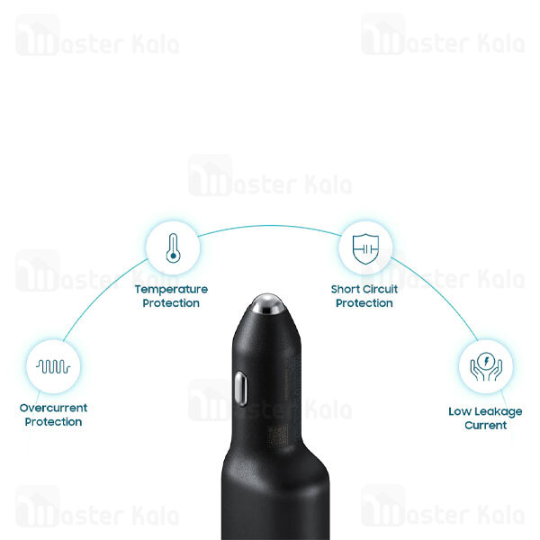 شارژر فندکی اصلی سامسونگ Samsung EP-L4020 Car Charger Duo توان 25 وات